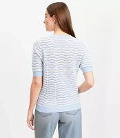 Petite Zig Zag Sweater Tee