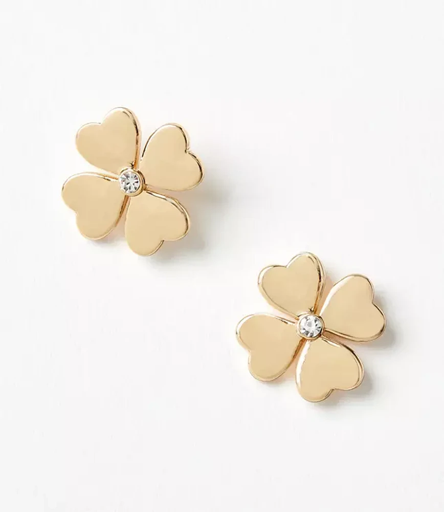 Clover Statement Stud Earrings