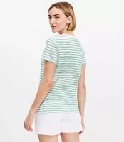 Wavy Stripe Everyday Crew Tee