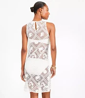 LOFT Beach Seaside Crochet Swimsuit Coverup