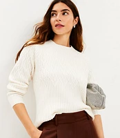 Raglan Cable Sweater