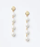 Freshwater Pearl Linear Earrings
