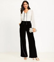 Tall Peyton Trouser Pants Velvet