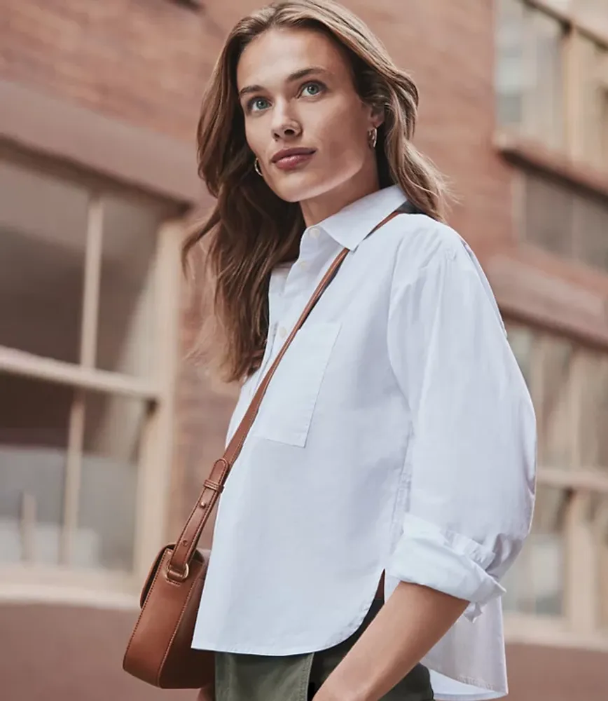 Poplin Modern Everyday Pocket Shirt