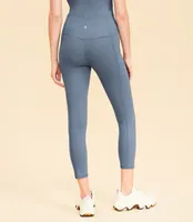 Lou & Grey Ribbed Softsculpt Side Pocket 7/8 Leggings