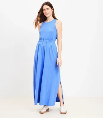 Crossover Back Maxi Tank Dress