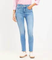 Petite High Rise Skinny Jeans Vintage Dark Wash