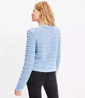 Petite Textured Sweater Jacket