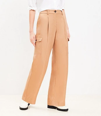 Petite Drapey Cargo Pants