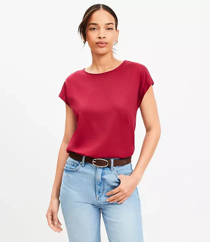 Petite Modern Wedge Tee