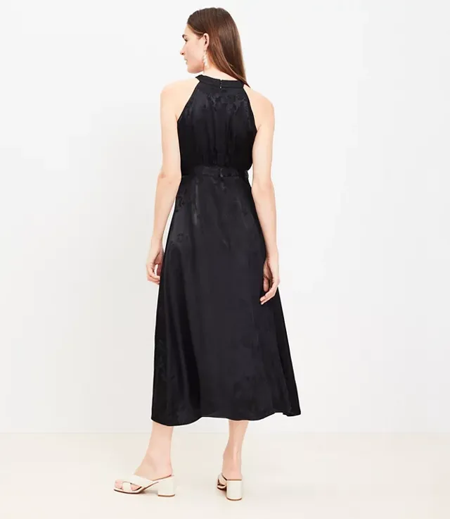 B Darlin Juniors' Jacquard Side-Slit Lace-Up-Back Gown, Created for Macy's