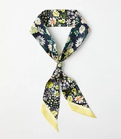 Floral Skinny Scarf