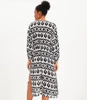 LOFT Beach Ikat Kimono