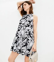 Paisley Mini Halter Swing Dress