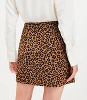 Cheetah Print Mini Skirt