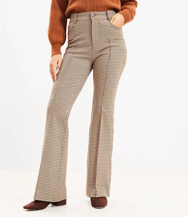 Five Pocket Slim Flare Pants in Bi-Stretch