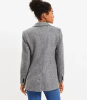 Boucle Long Modern Blazer