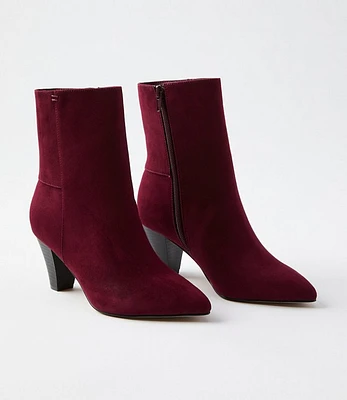 Seamed Heel Booties