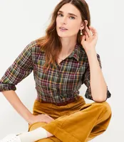 Plaid Relaxed Everyday Shirt