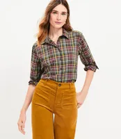 Plaid Relaxed Everyday Shirt