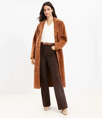 Petite Boucle Relaxed Coat
