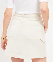 Carpenter Denim Skirt Popcorn