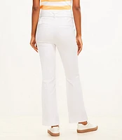 Belted Sutton Kick Crop Pants