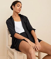 Lou & Grey Oversized Wanderweave Pocket Tunic Shirt