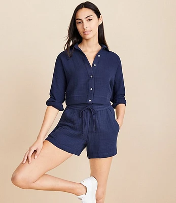 Lou & Grey Triple Cloth Shorts