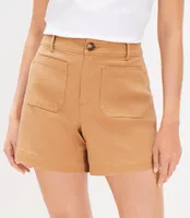 Curvy Palmer Shorts Twill