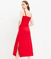 Ribbed Bra Maxi Dress