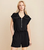 Lou & Grey Scubasoft Collared Romper