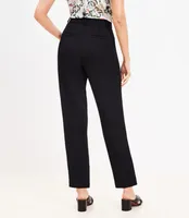 Tall Pleated Tapered Pants Crepe