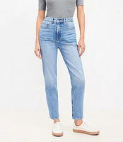 Curvy High Rise Slim Jeans Mid Vintage Wash