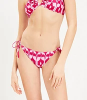 LOFT Beach Island Ikat Side Tie Bikini Bottom