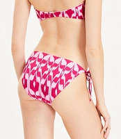 LOFT Beach Island Ikat Side Tie Bikini Bottom