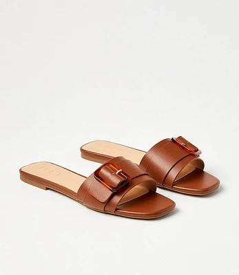 Buckle Slide Sandals