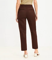 Curvy Coin Pocket Riviera Slim Pants in Doubleweave