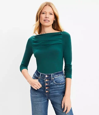 Ruched Off The Shoulder Top