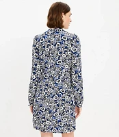 Paisley Keyhole Shift Dress