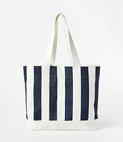 Striped Weekender Bag