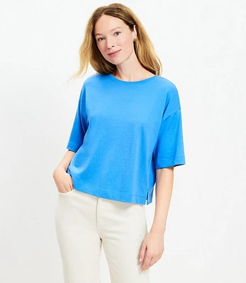 Petite Jersey Modern Tee