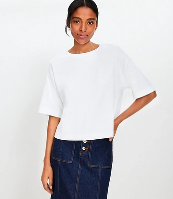 Petite Jersey Modern Tee