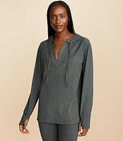 Lou & Grey Heathered Luvstretch Hoodie