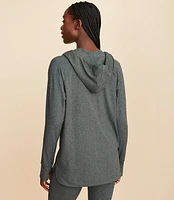 Lou & Grey Heathered Luvstretch Hoodie