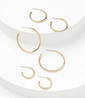 Modern Hoop Earring Set