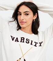 Petite Varsity Rowing Sweater