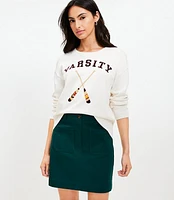 Petite Varsity Rowing Sweater