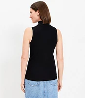 Mock Neck Perfect Ribbed Tank Top