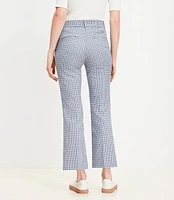 Petite Sutton Ankle Flare Pants Houndstooth